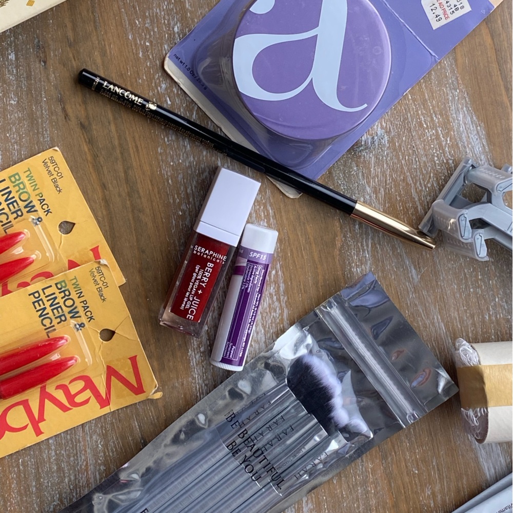 Lancôme Eye Pencil, Seraphine Lip Gloss, & Other Makeup ~ Soap Lot!   Brand New!